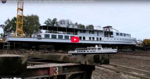 MS Stadt Köln ist wieder im Wasser