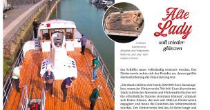 Artikel über das Ratsschiff im Kölner TOP-Magazin