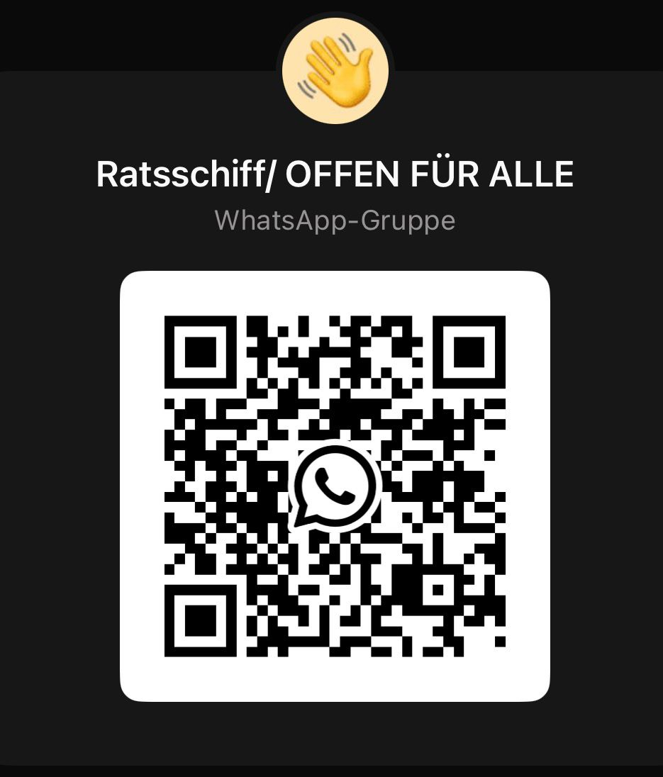 QR-Code - Ratsschiff WhatsApp-Community